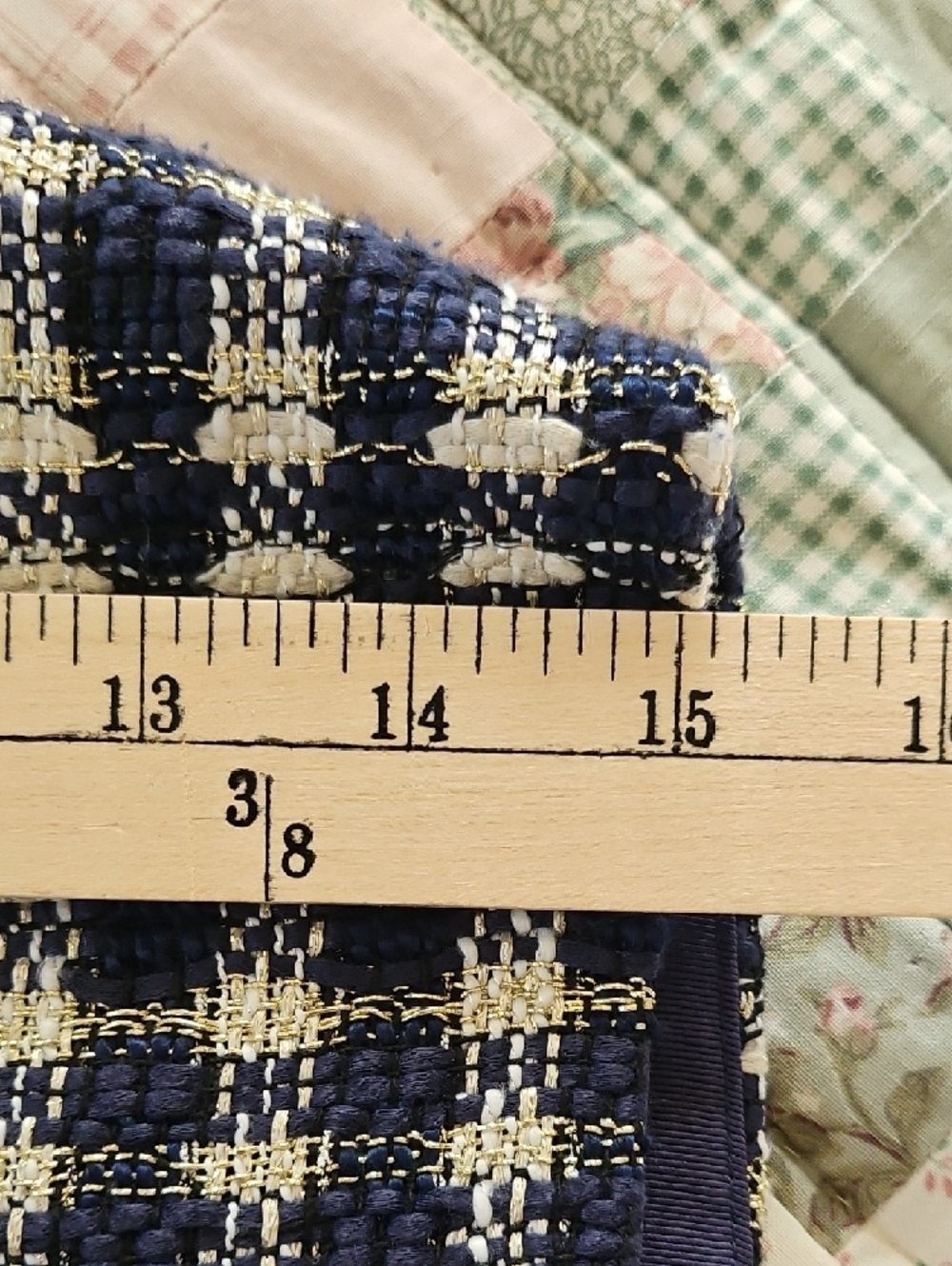 Ann Taylor Sleeveless Tweed Button Shift Dress  - Size 10 - Picture 5 of 11